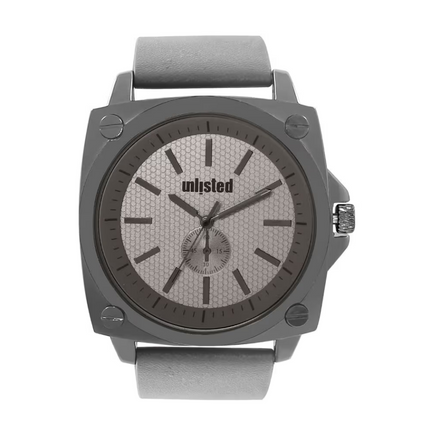Unlisted by Kenneth Cole Men's 43mm 10032006 Watch - Grey
