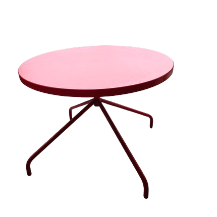 Round 60cm Table - Red