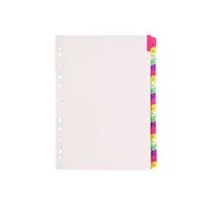 Marbig Fluoro A4 A-Z Tab Divider White