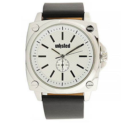 Unlisted by Kenneth Cole Men's 43mm 10032002 Watch - Black/White