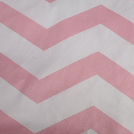 Charlie's Pet Teepee Tent Zig Zag Pink Wave Large
