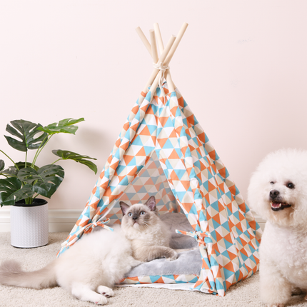 Charlie's Pet Teepee Tent Mozaique Large