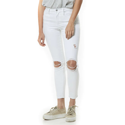 Riders by Lee Women's Mid Ankle Skimmer Jeans - Decon White