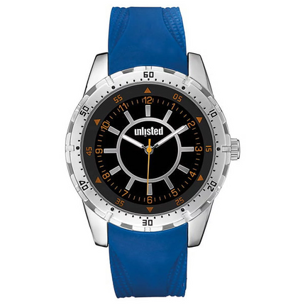 Unlisted by Kenneth Cole Men's 46mm 10030906 Watch - Blue/Black