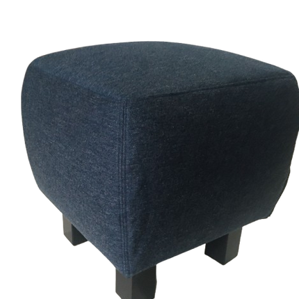 Upcycled Circonomy Ottoman - Navy