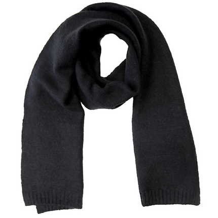 AC-LAB Women's Essential Rib Scarf - Black