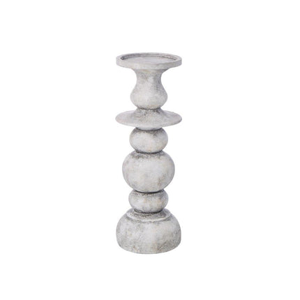 Amalfi Filton Candleholder Grey 11.5x11.5x32cm