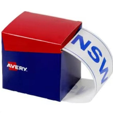 Avery State Packaging and Pallet Labels NSW 100 x 152.4mm