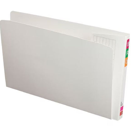 Avery Fullvue Lateral File with 30mm Gusset White 100 Pack