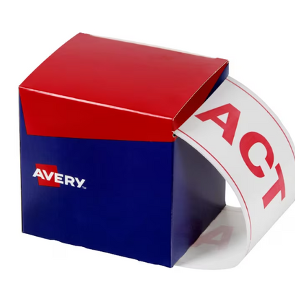 Avery State Packaging and Pallet Labels ACT 100 x 152.4mm