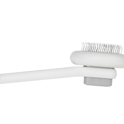 Charlie's Pippa Easy Clean Pet Button Brush Grey