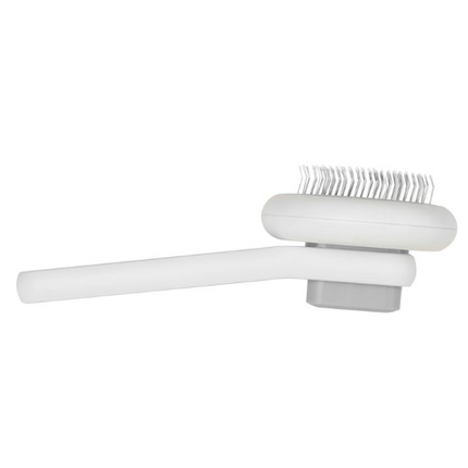 Charlie's Pippa Easy Clean Pet Button Brush Grey