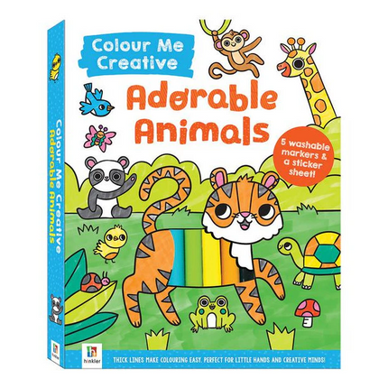 Colour Me Creative Adorable Animals Activity Kit