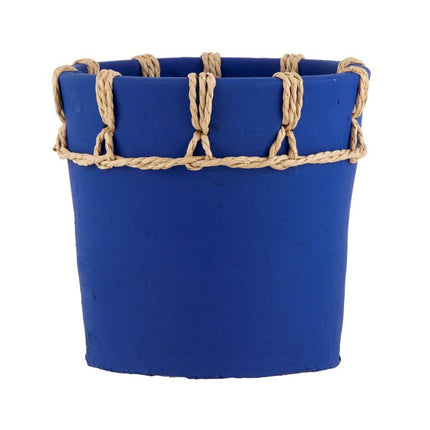 Emporium Ola Planter Pot Cobalt 8x8x21cm