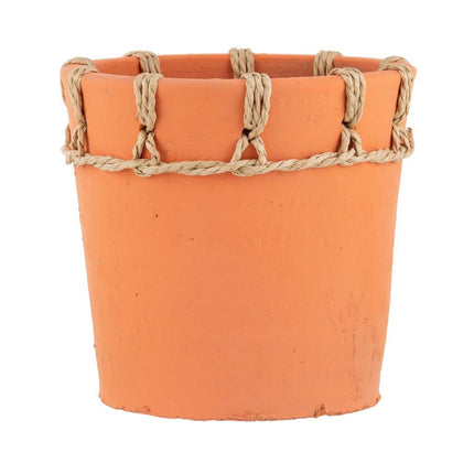 Emporium Ola Planter Pot Papaya 8x8x21cm