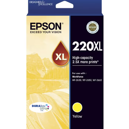 Epson 220XL Ink Yellow