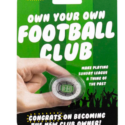 Gift Republic Own Your Own Football Club Mini Collectable