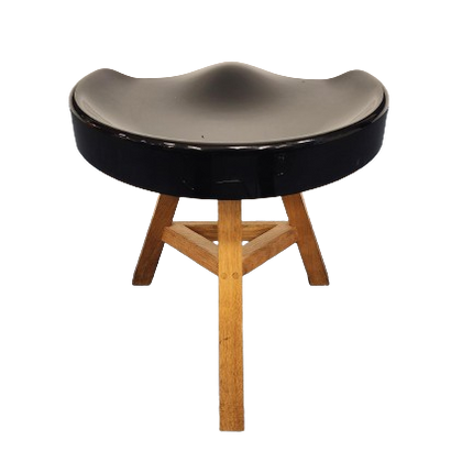 Established & Sons Heidi SH500 Stool - Black