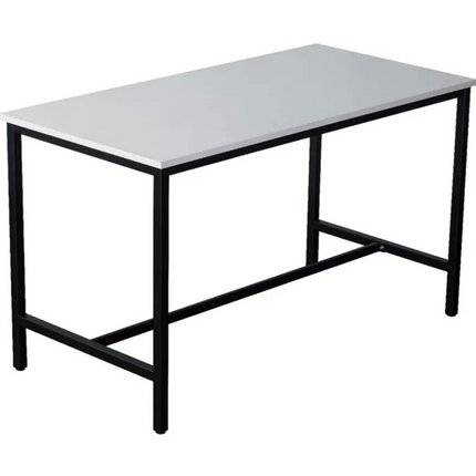 Rapidline High Bar Rectangular Table White 1800 x 900 x 1050H