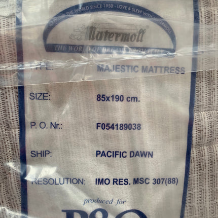 Matermoll Majestic Mattress - 85 x 190cm