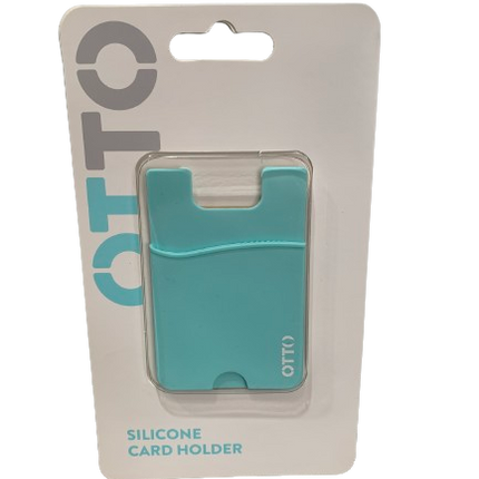 Otto Silicone Card Holder - Mint