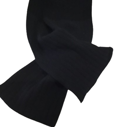 Nana Judy Cable Linear Knit Scarf - Black