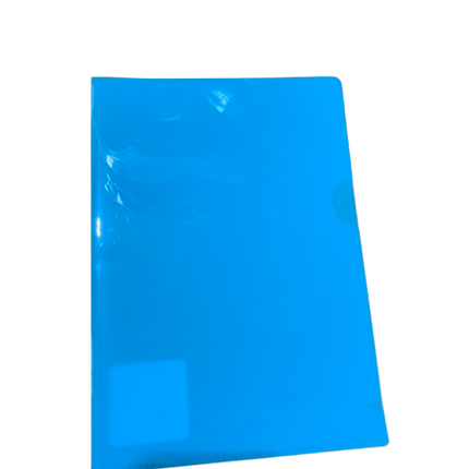 50x Plain A5 Sheet Protectors - Blue