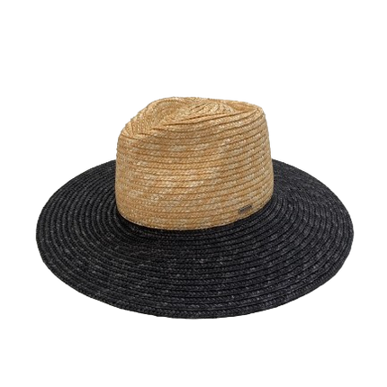 Brixton Joanna Festival Hat - Black/Honey Hemp