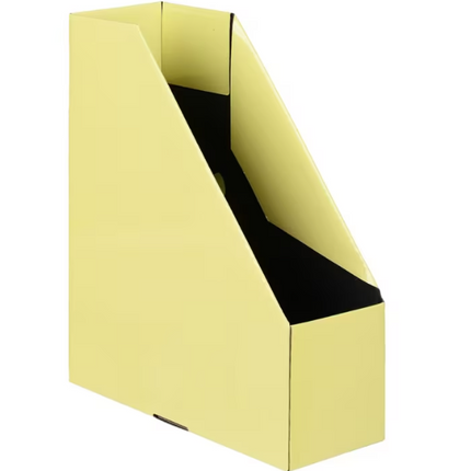 J.Burrows Collapsible Magazine File Yellow