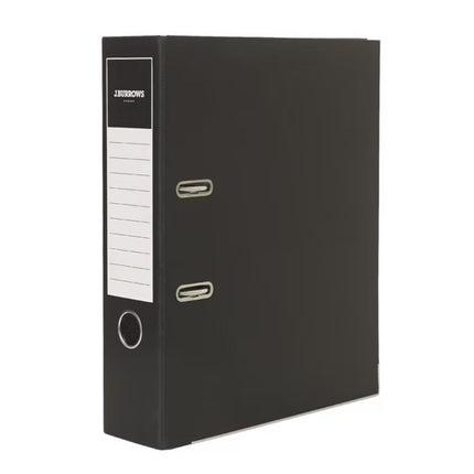 J.Burrows Lever Arch File A4 2 Ring Black