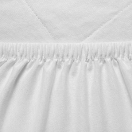 Natural Home Tencel Quilted Mattress Protector White COT