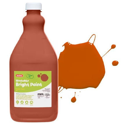 Kadink Washable Bright Poster Paint 2L Brown