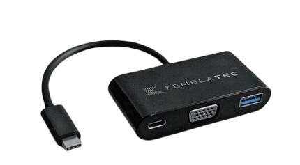 Kembla USB-C VGA Multiport Adapter Black