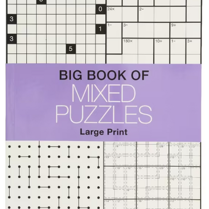 Lake Press Large Print Mixed Puzzles
