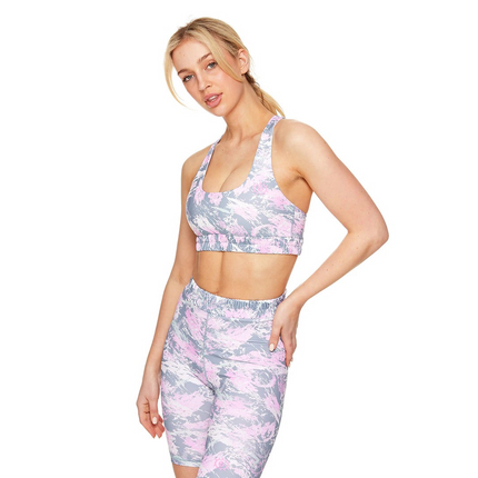 New Guard Women's Flash Crop - Ride The Wave Print