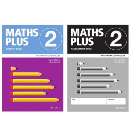 Oxford University Press ANZ Maths Plus Australian Curriculum Student and Assessment Book 2