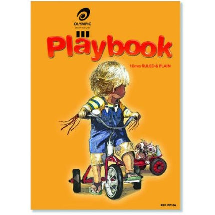Olympic 335x240 10mm Ruled Playbook QLD 32 Page