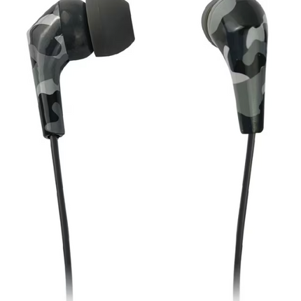 Otto Earphones with Inline Mic Camouflage