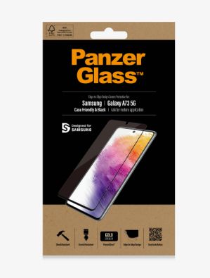 PanzerGlass Case Friendly Screen Protector For Samsung A73 5G - Black