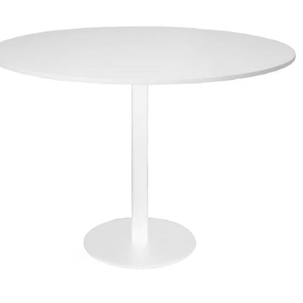 Rapidline Disc Base Round Table 1200mm White