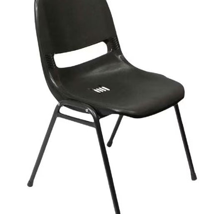 Rapidline P100 Stacking Chair Black