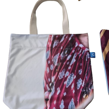 Advertising Banner Tote Bags - Assorted