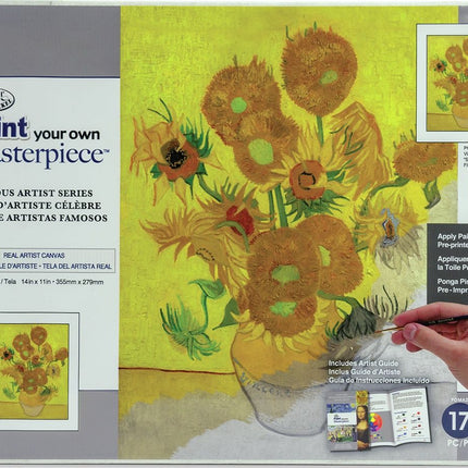 Royal and Langnickel Paint Your Own Masterpiece Sunflowers