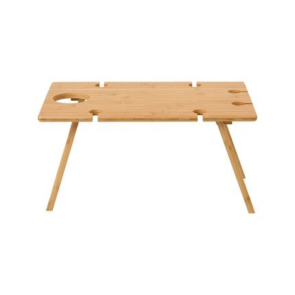 Vibes Tassie Outdoor Wine Picnic table for 6 people Natural