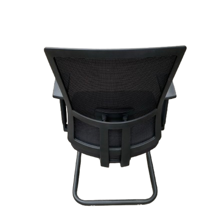 Visitor Chair with Arms Black