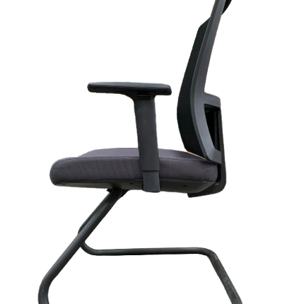 Visitor Chair with Arms Black