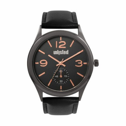 Unlisted by Kenneth Cole Men's 41mm 10031432 Watch - Black