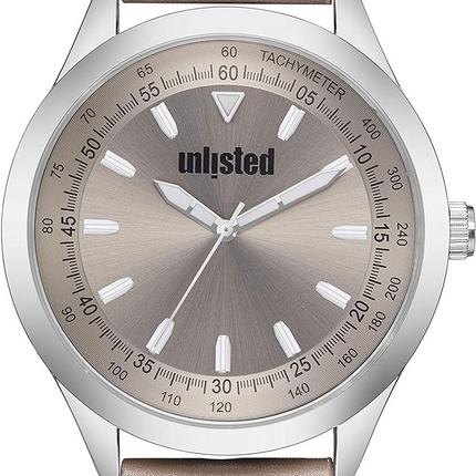 Unlisted by Kenneth Cole Men's 45mm UL50485002 Watch - Grey