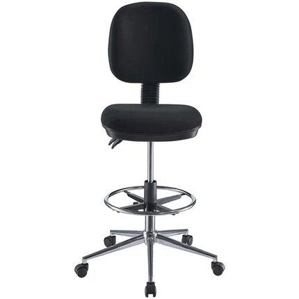 Deluxe Drafting Chair Black