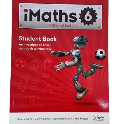 iMaths Student Book 6 National Edition